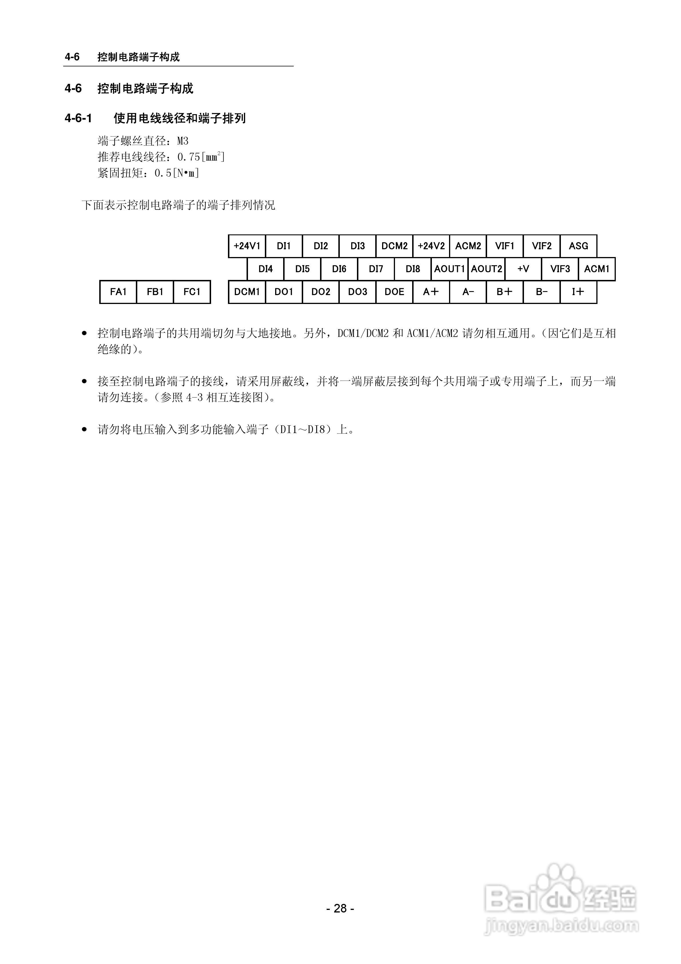 三垦SVC06-2500变频器使用说明书:[3]