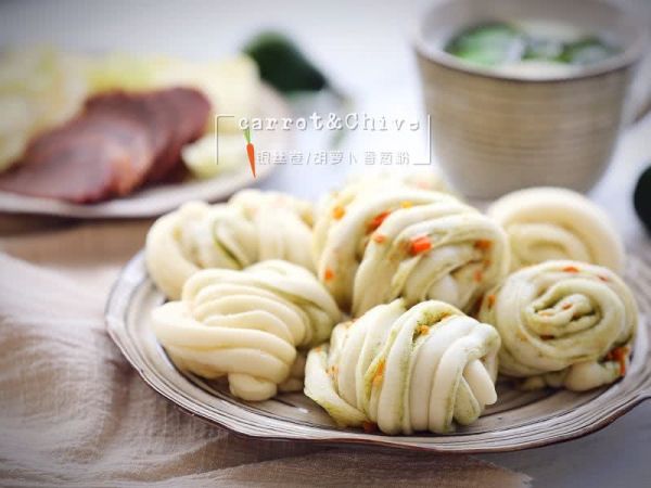 胡萝卜香葱银丝卷