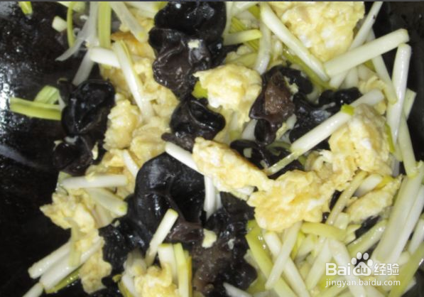 家常菜：韭黄炒鸡蛋