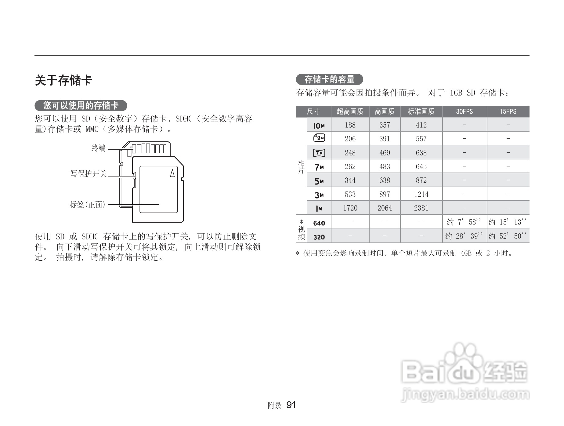 三星NV9数码相机使用说明书:[10]