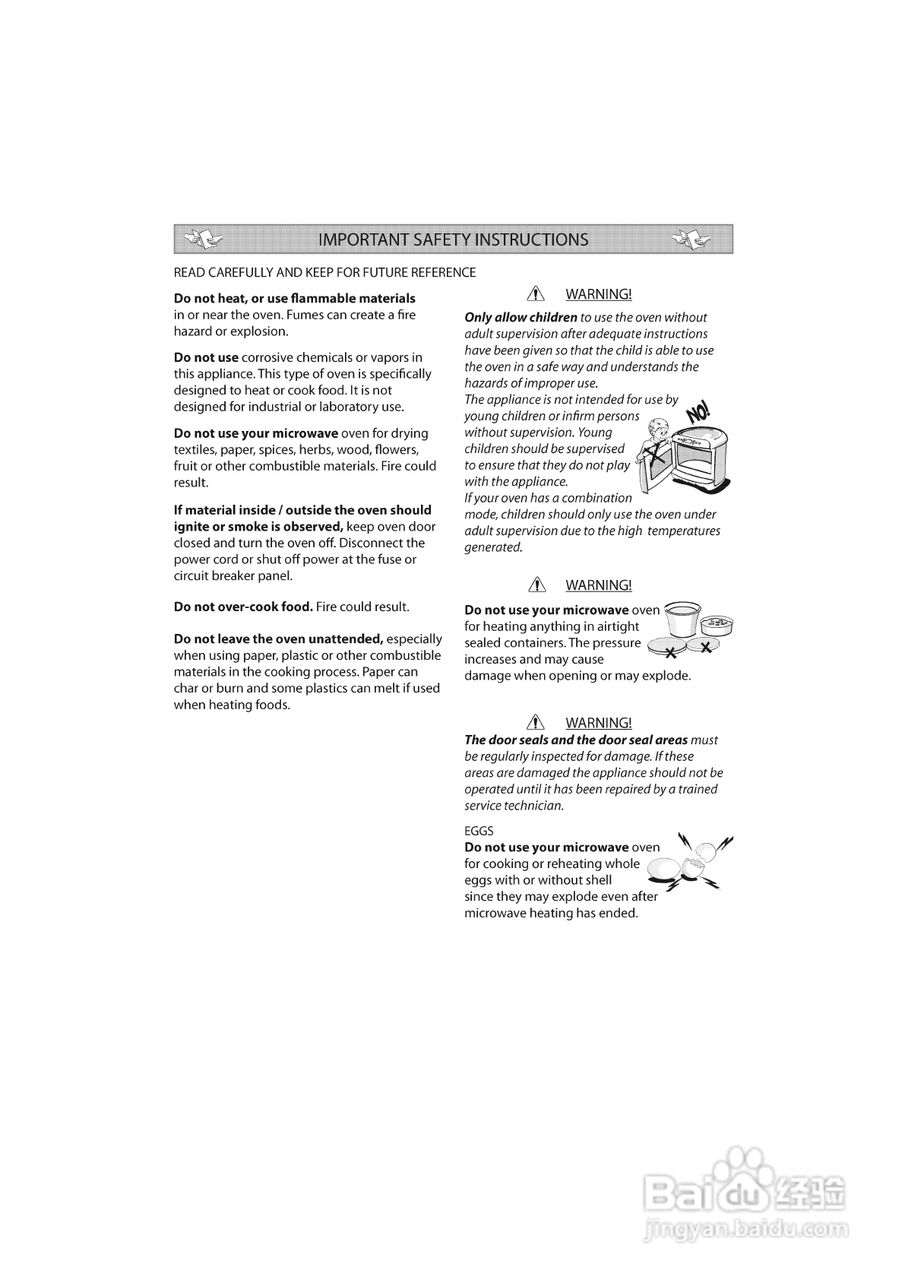 惠而浦M26微波炉用户手册:[1]