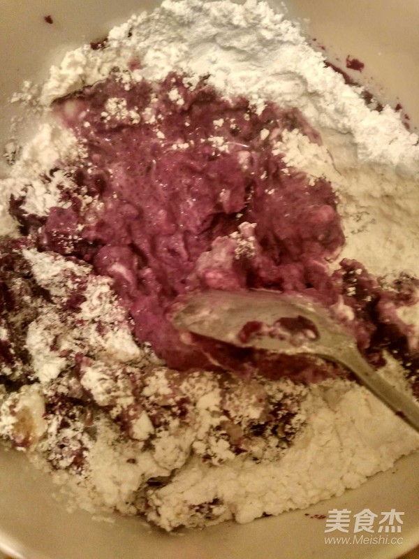 香煎紫薯饼的做法