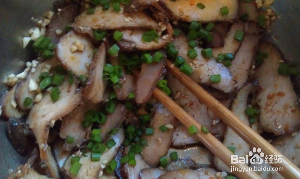 蒜拌烤肉怎么做