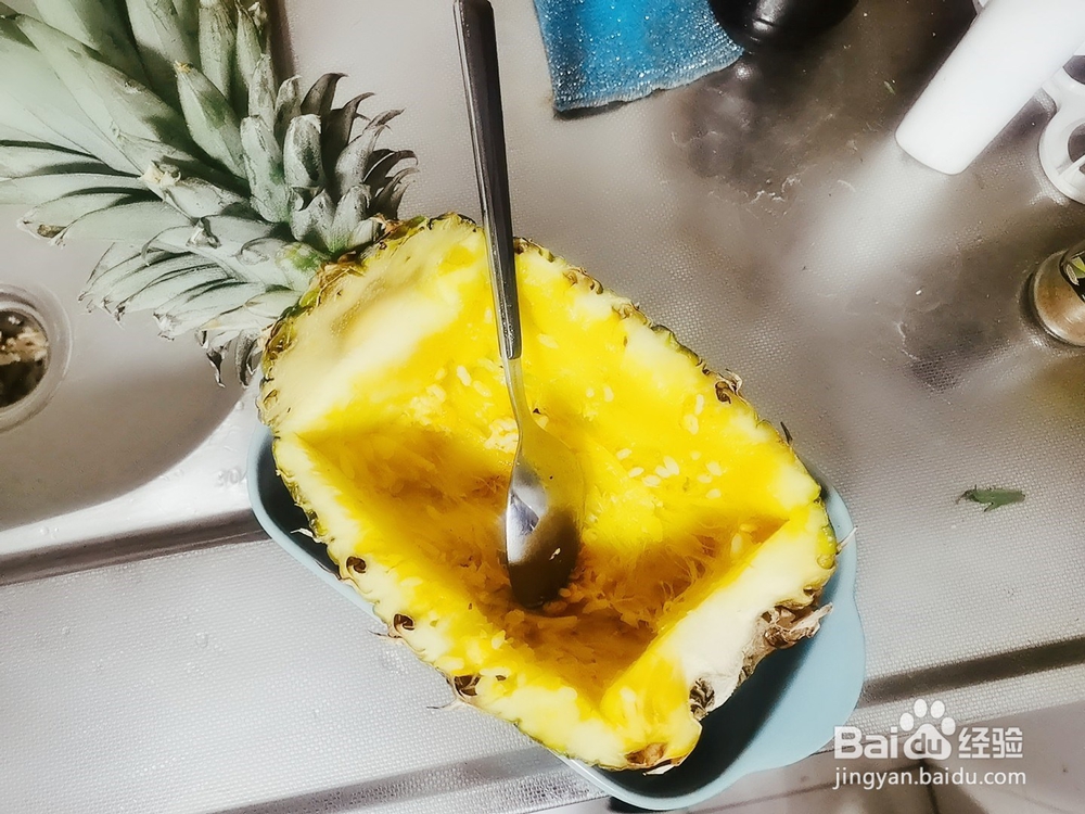 菠萝饭制作方法