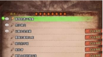 怪物猎人自由任务全红攻略
