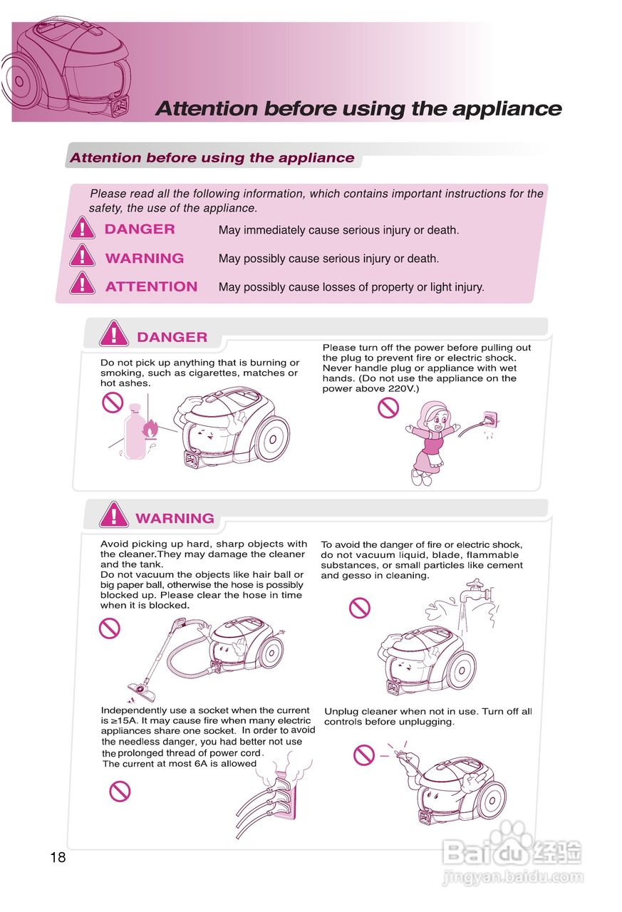 LG VC3016GHTQY吸尘器说明书:[2]