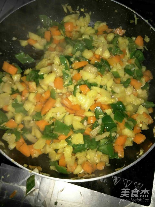 菠萝饭的家常做法