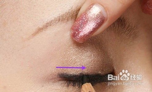 分享自然有神的眼妆画法