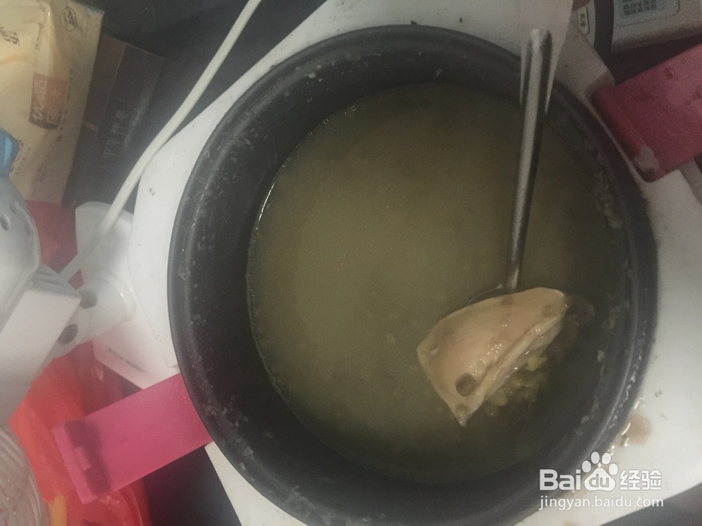 如何煮绿豆墨鱼汤