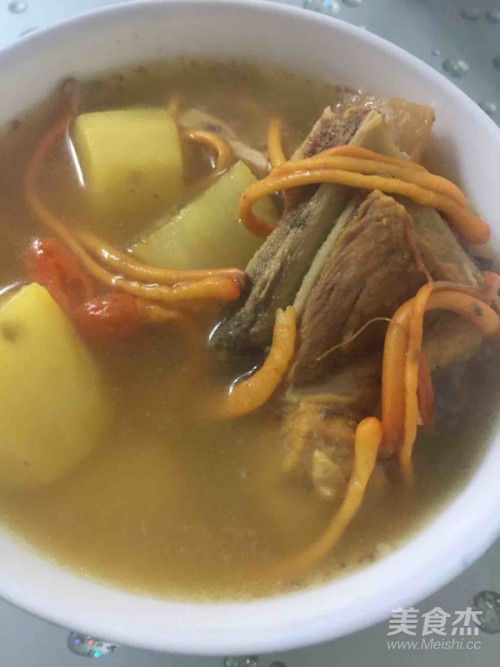 虫草花山药猪骨汤