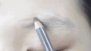 画一款气质的“野生眉”