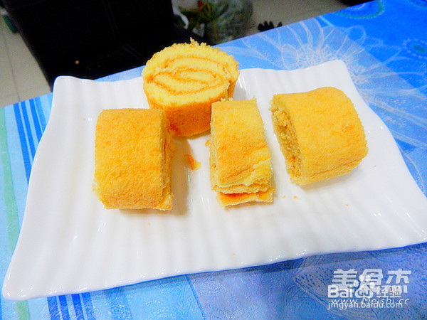 蛋糕卷的家常做法