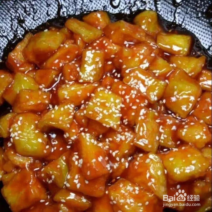 糖醋茄子的做法