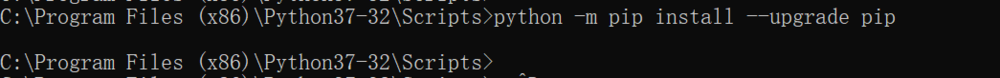 python安装包目录下更新pip版本会失败