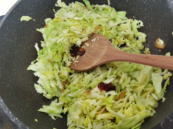 虾米小米辣炒包菜