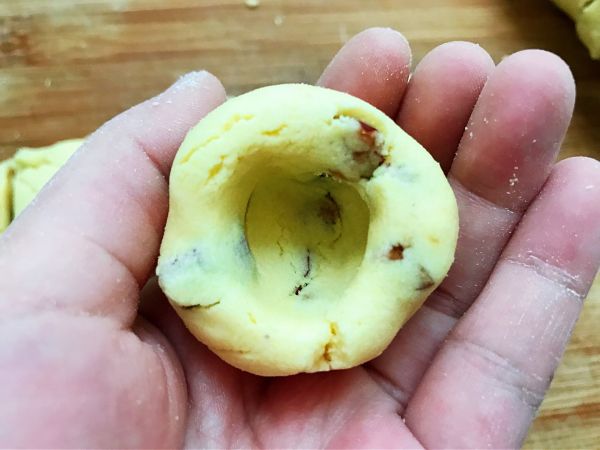 枣香玉米小窝窝头