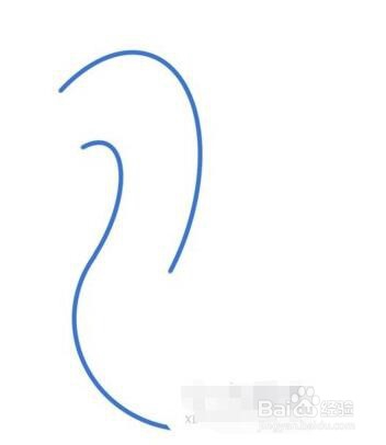伴儿成长简笔画系列-怎样画白天鹅简笔画