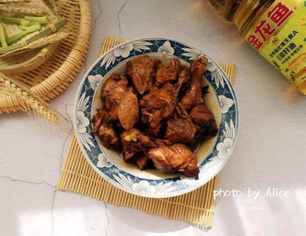 素鸡烧鸡腿#金龙鱼营养强化维生素A 新派菜油#