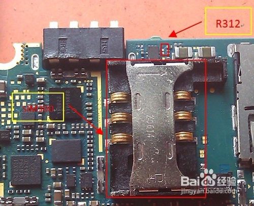 三星I9100 SIM卡故障检修