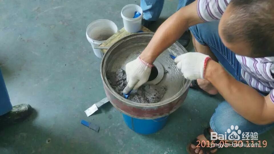 菲斯特煤粉转子秤磨损材料使用及修复