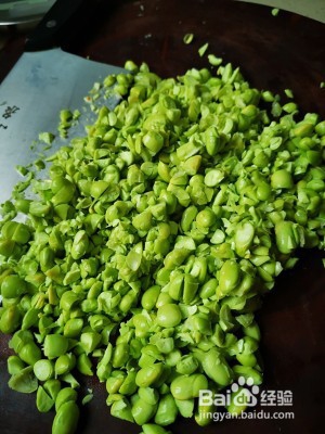 教你怎么做毛豆肉末