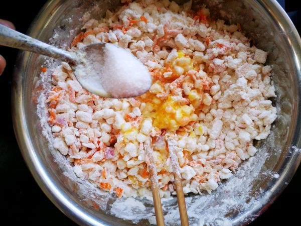 秋梨鸡蛋饼#金龙鱼营养强化维生素A 新派菜油#