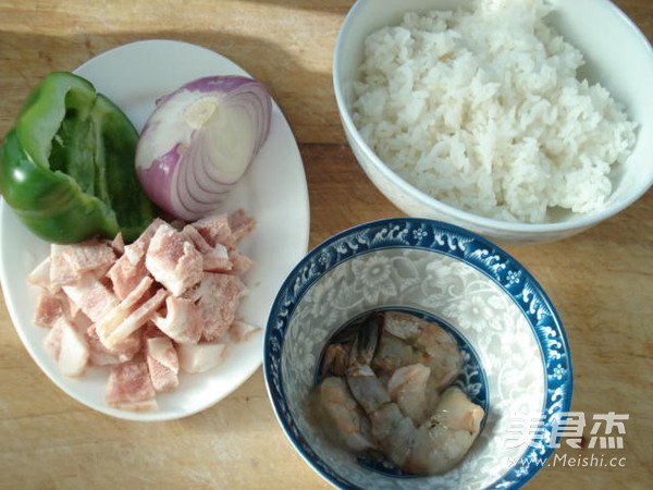 微波鲜虾焗饭