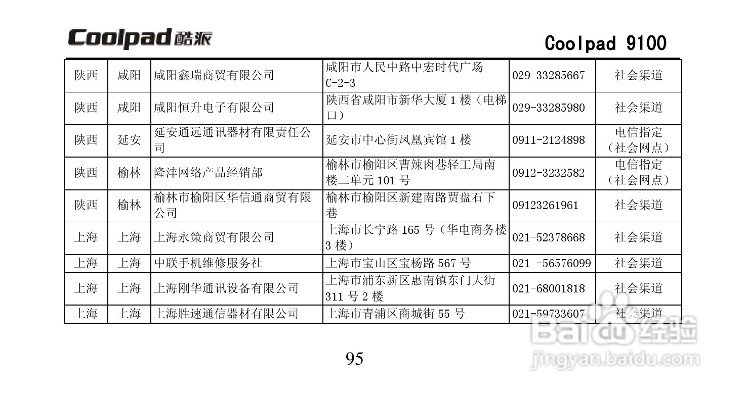 酷派Coolpad 9100手机使用说明书:[11]