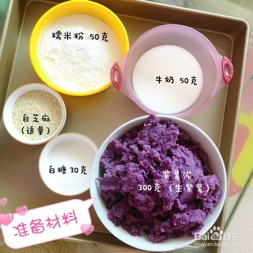 花式做饼-紫薯饼教程