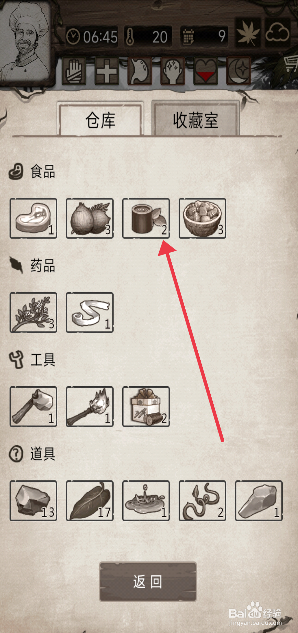 荒岛日记孤岛【使用薄荷茶】的方法