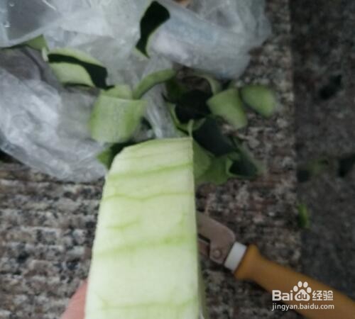 #美食#单炒冬瓜做法