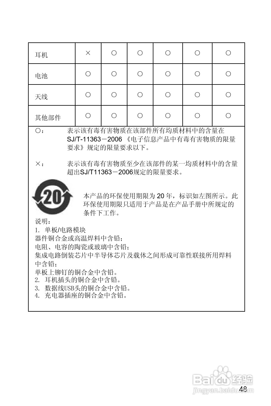 华为U8660手机使用说明书:[6]