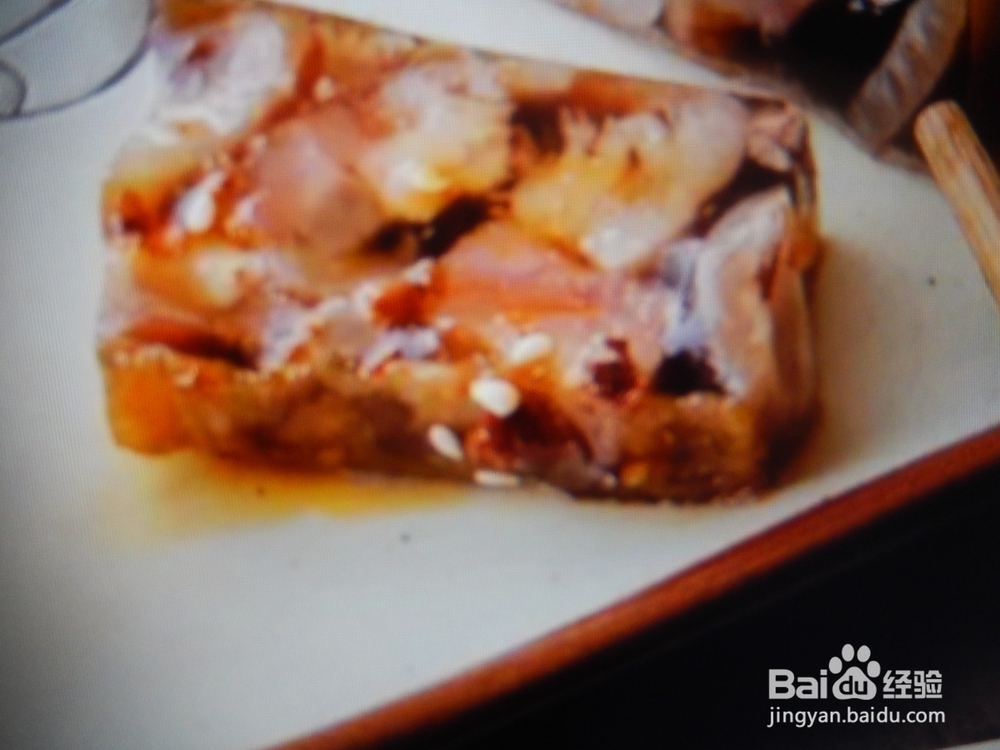 花生猪脚皮冻？