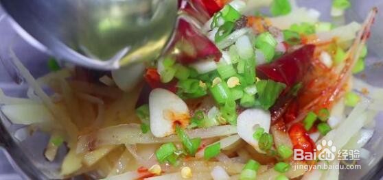 美味可口凉拌土豆丝的家常做法