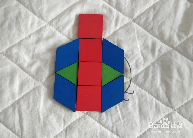 用几何形状怎么拼海龟