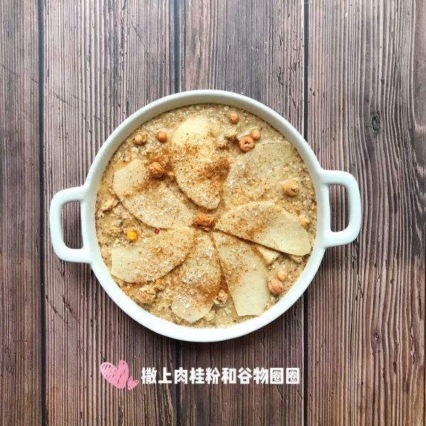 肉桂苹果燕麦麸皮派