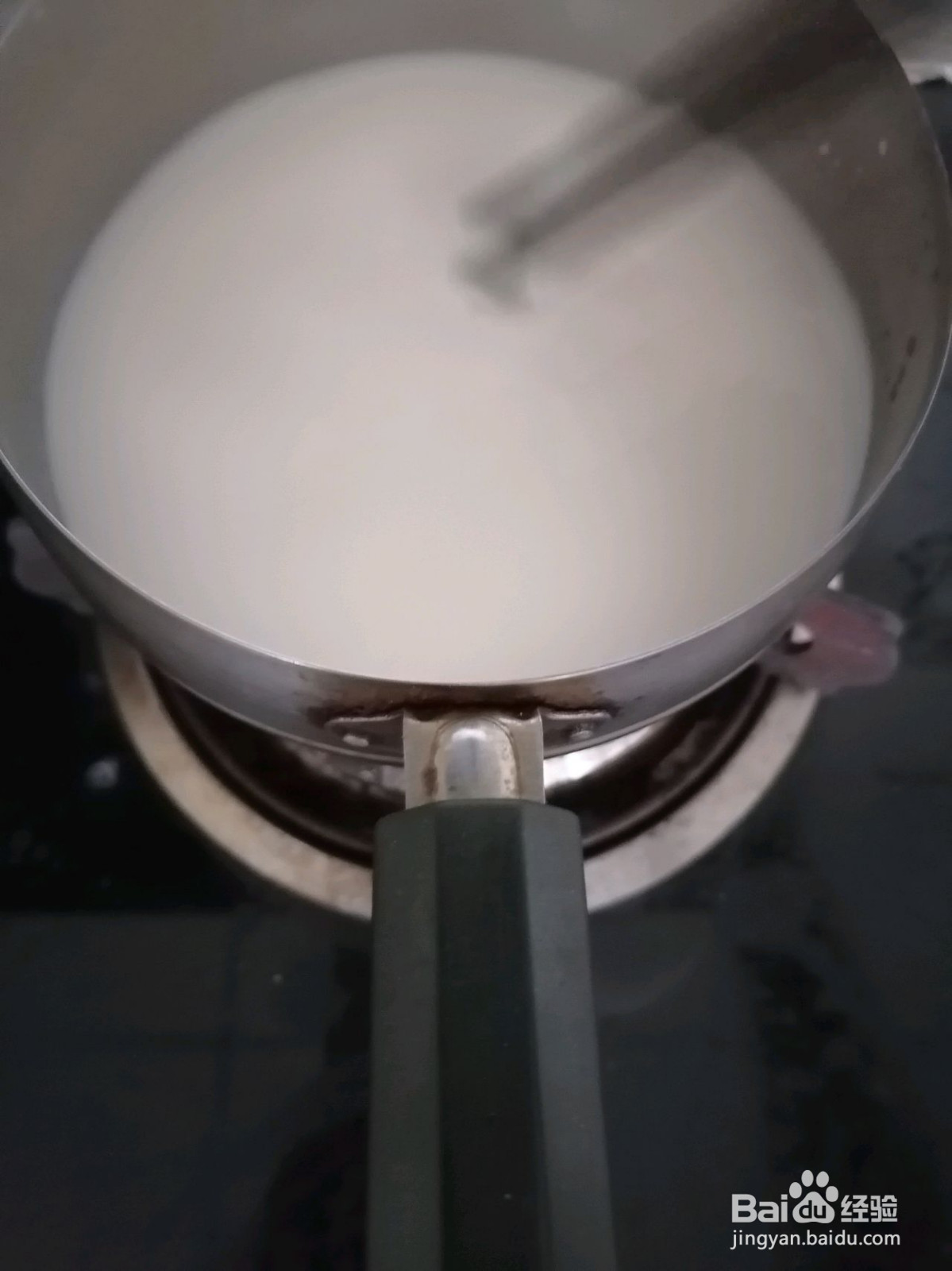 牛奶火龙果双层布丁的做法