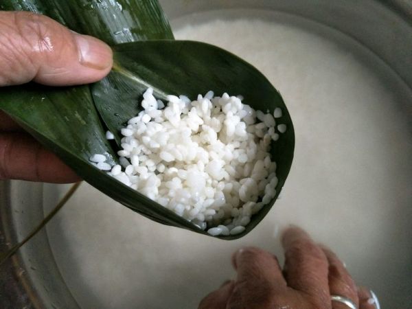 蜜枣粽和蛋黄粽