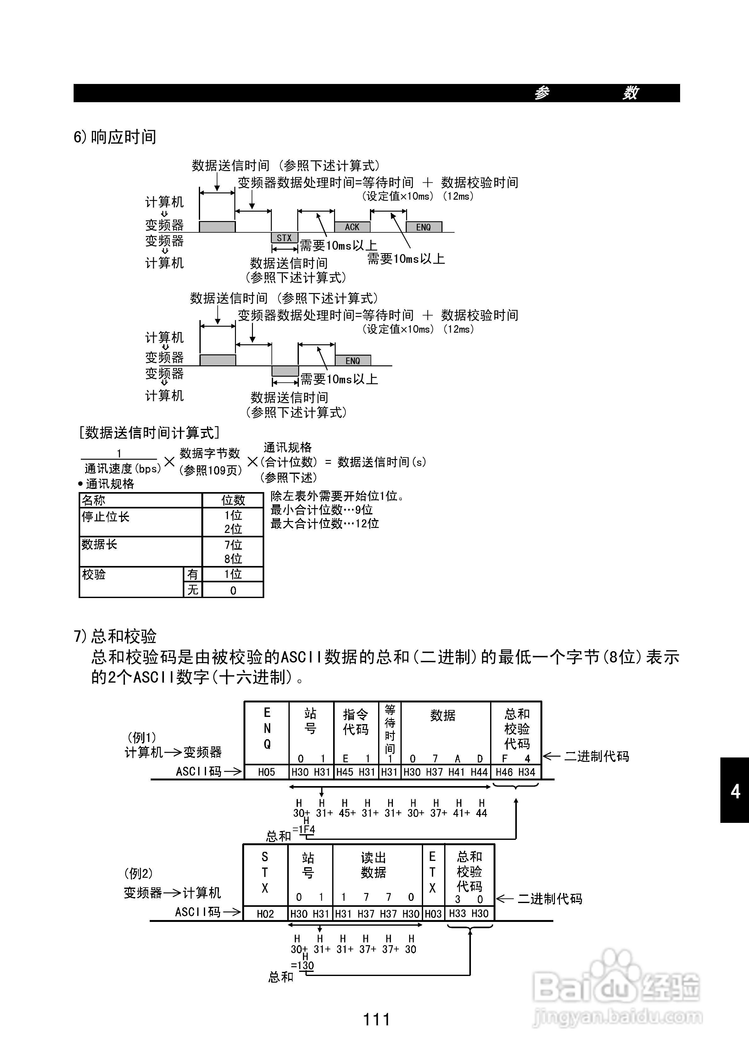 FR-E500系列变频调速器使用手册:[13]