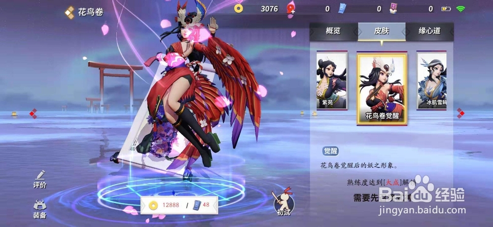 决战！平安京怎么购买花鸟卷皮肤