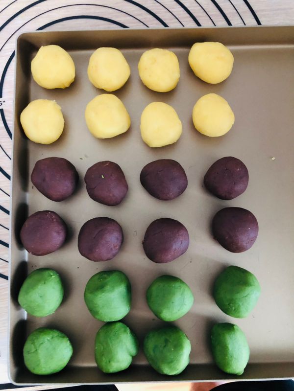 老式软皮绿豆饼