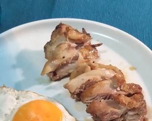 加班快餐——鸡肉煎蛋