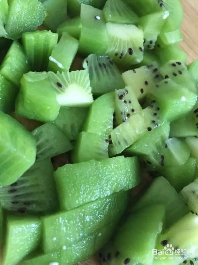 奇异果&芒果双层蛋糕