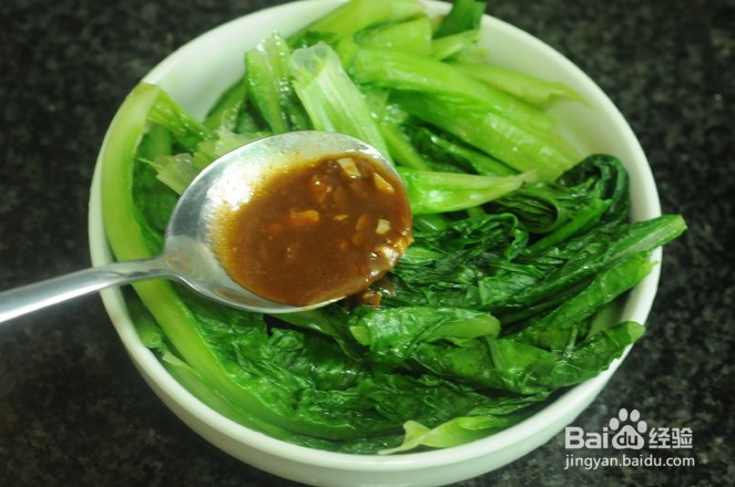 酱香油麦菜怎么做