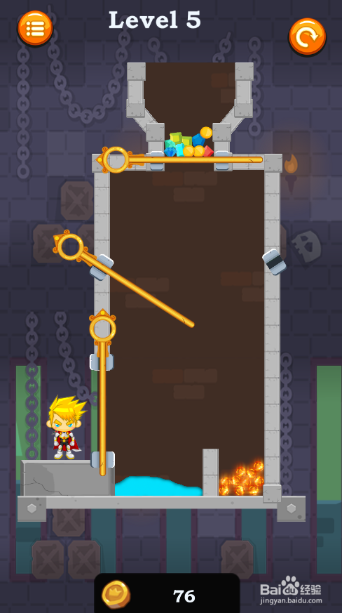 Adventures Of Knight的Level 5如何过关?