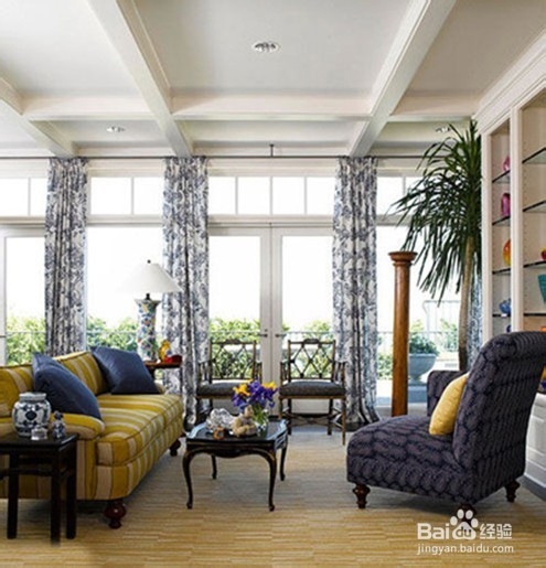 重庆装修知识之窗帘——别样出众客厅窗帘