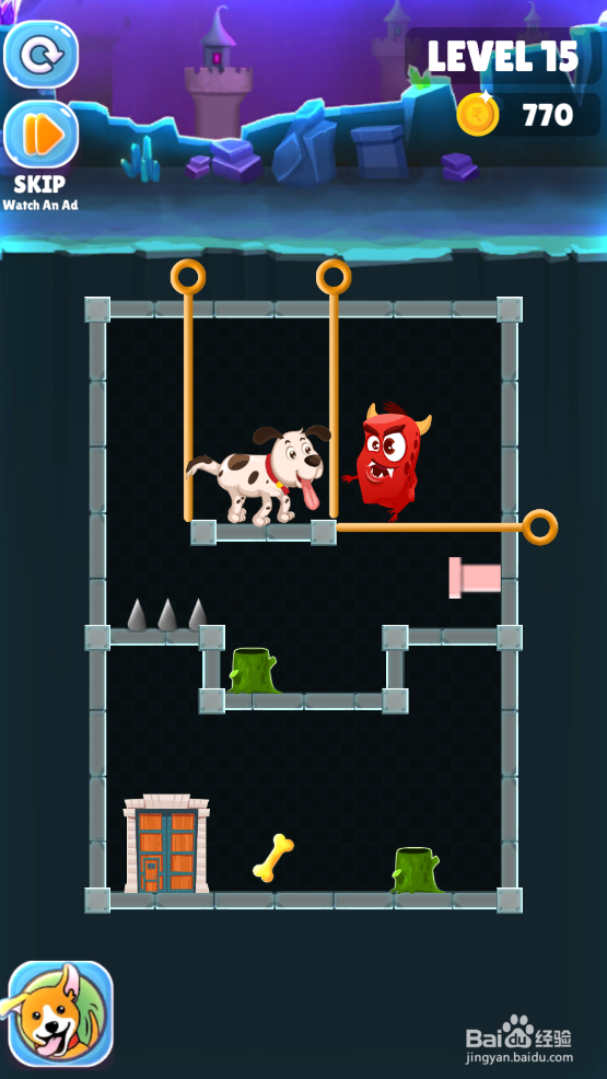 Doge Rescue的LEVEL 15怎样通过？