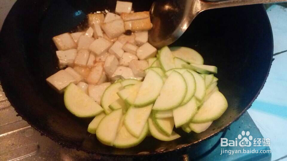 夏季素食—番茄瓜片豆腐（养生）