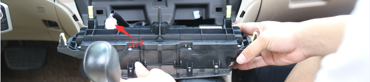 汉兰达10寸导航中控升级安装教程