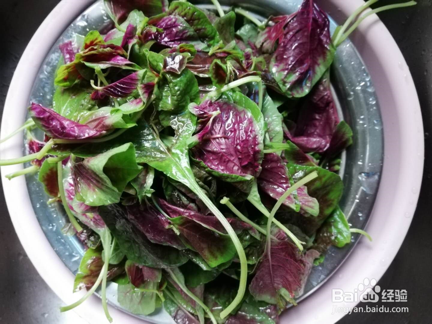 炝炒苋菜的做法